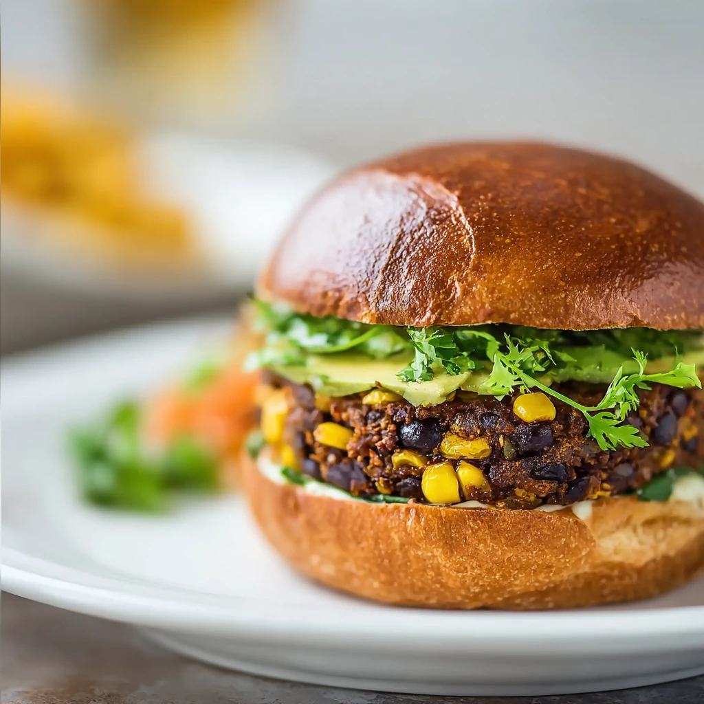Black Bean Power Burger