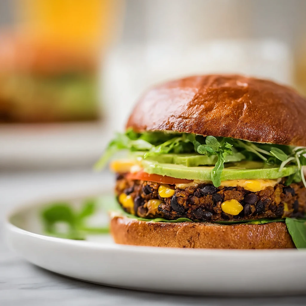 Black Bean Power Burger