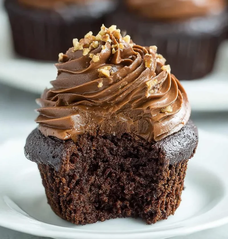 Buttermilk Chocolate Cupcakes