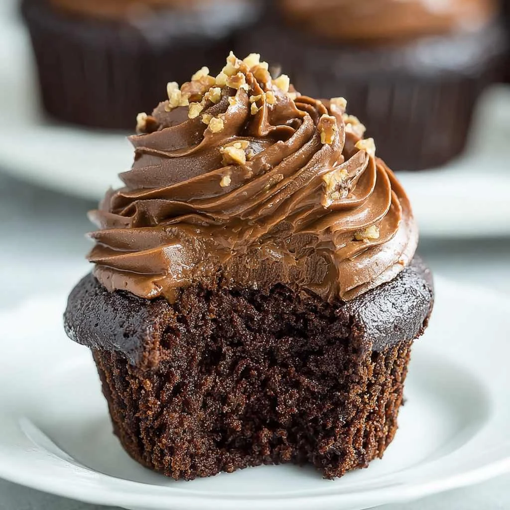 Buttermilk Chocolate Cupcakes