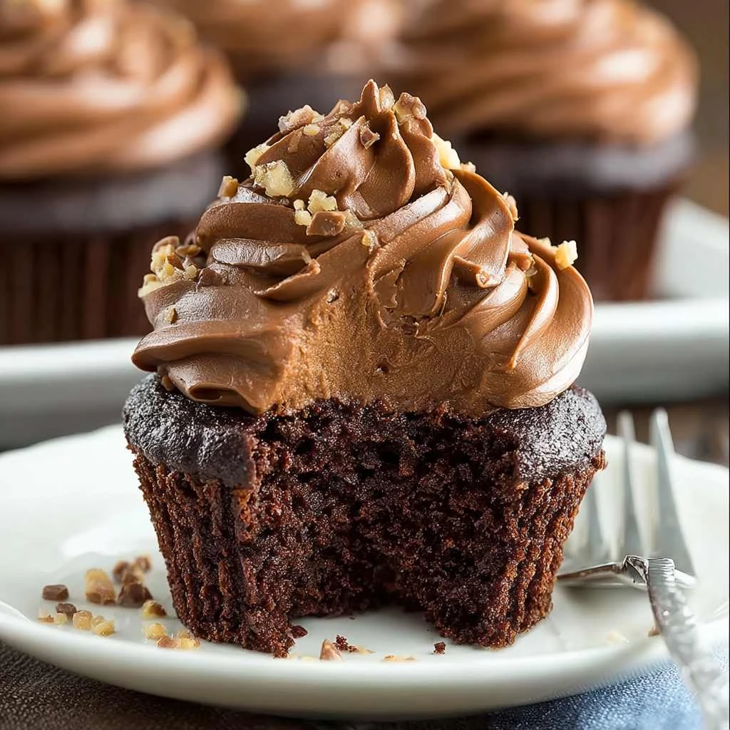 Buttermilk Chocolate Cupcakes