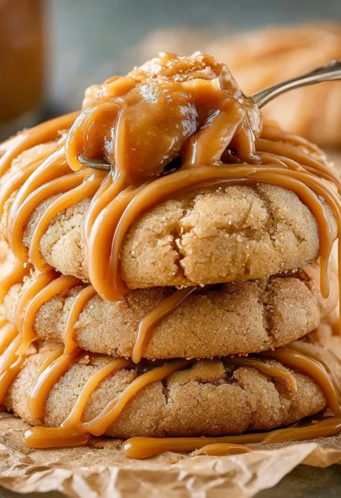Caramel Apple Cookies