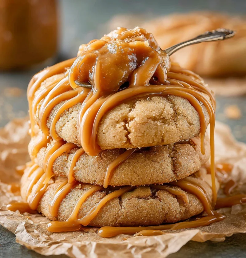 Caramel Apple Cookies