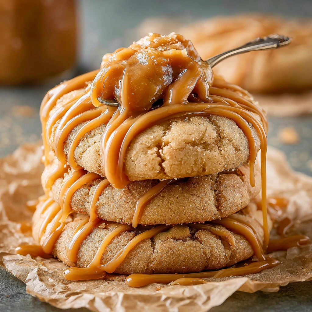 Caramel Apple Cookies