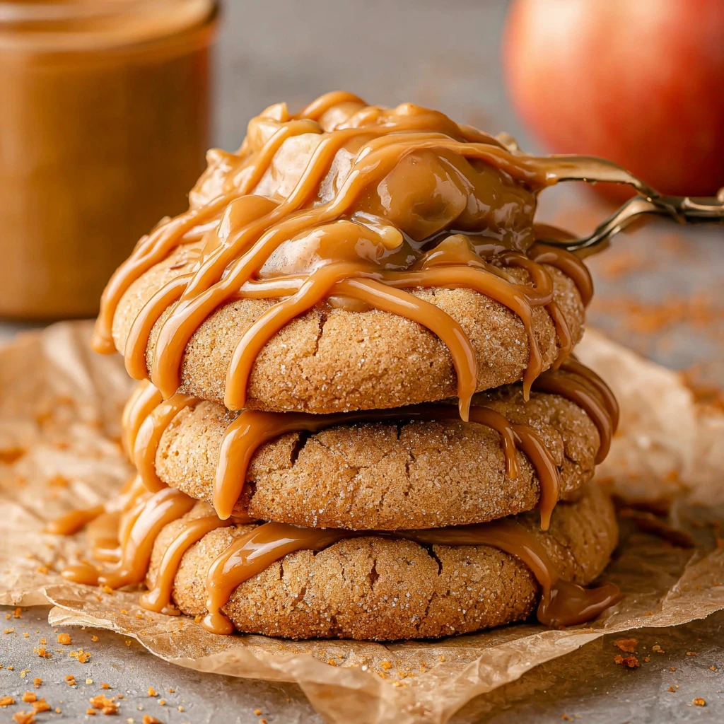 Caramel Apple Cookies