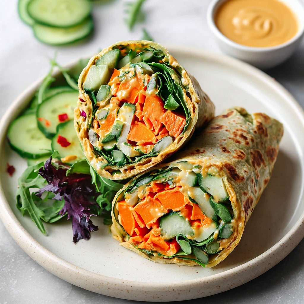 Carrot Ginger Tahini Wraps: A Flavorful, Healthy Delight!