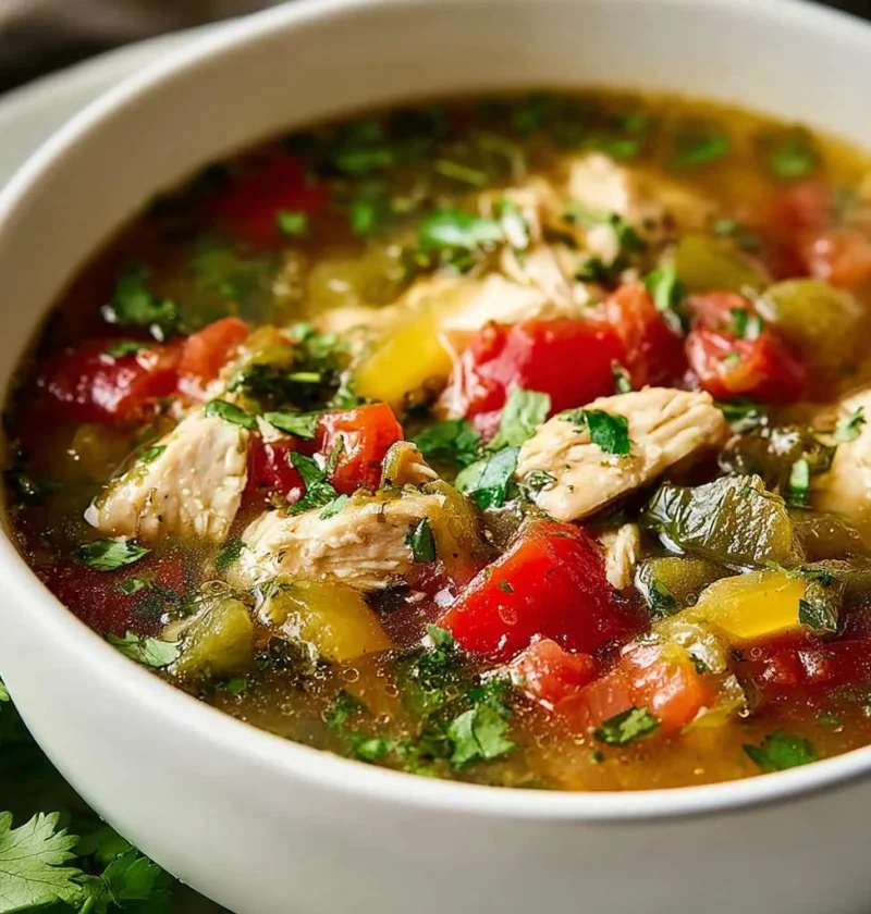 Chicken Tomatillo Soup