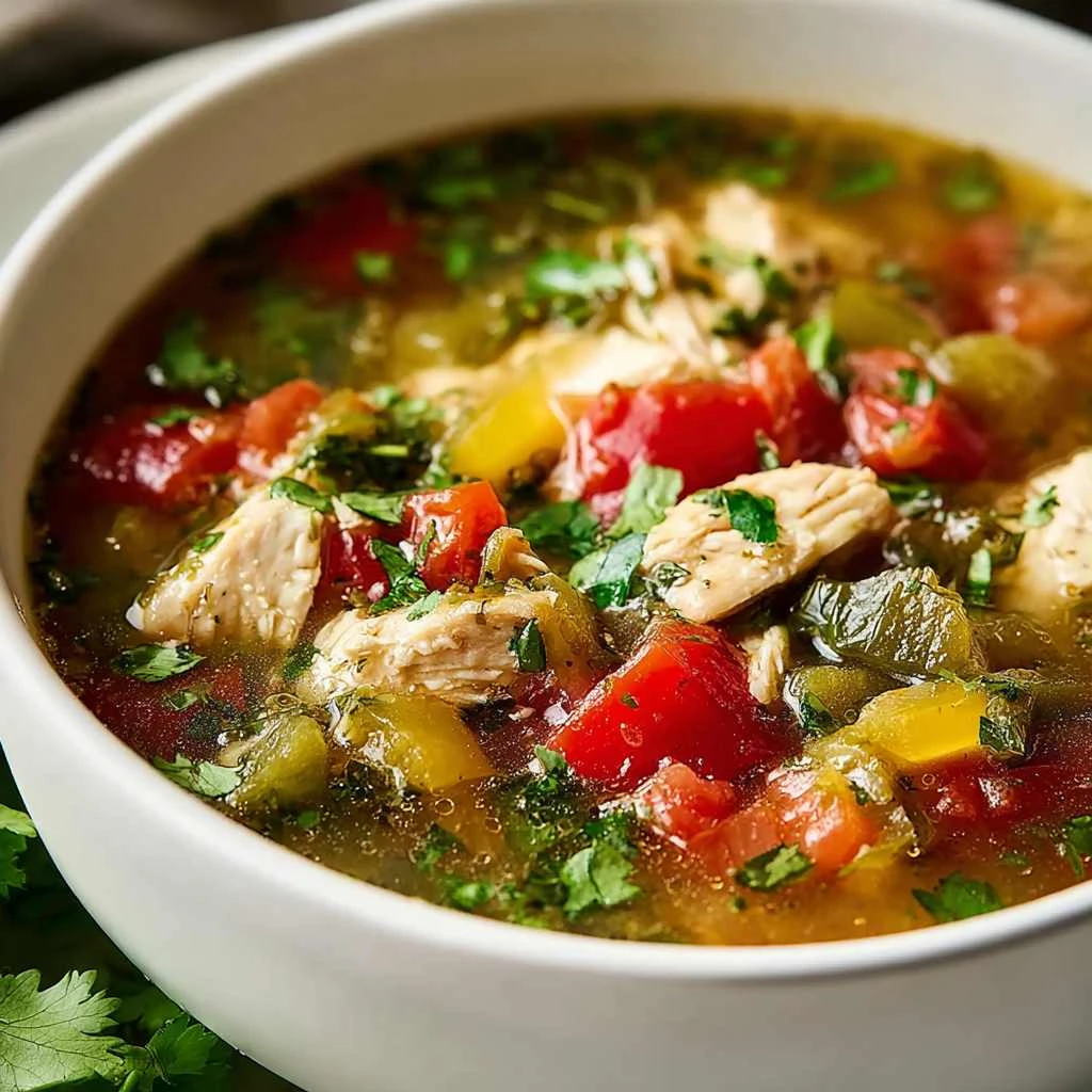 Chicken Tomatillo Soup