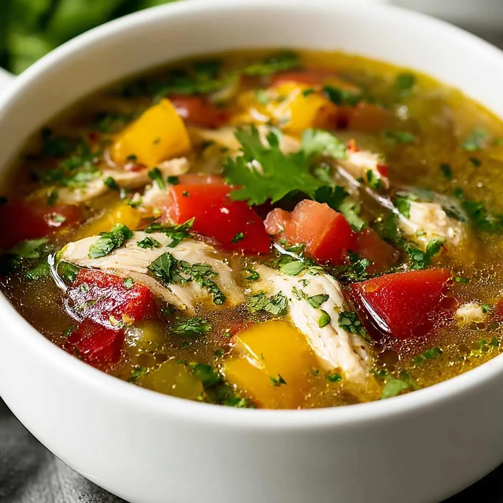 Chicken Tomatillo Soup