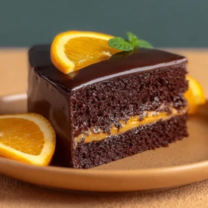 Chocolate & Orange Punchcake