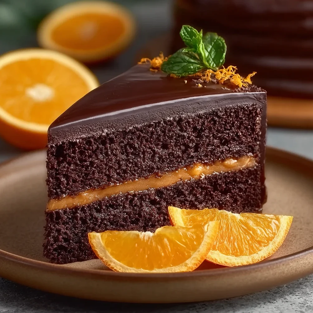 Chocolate Orange Punchcake