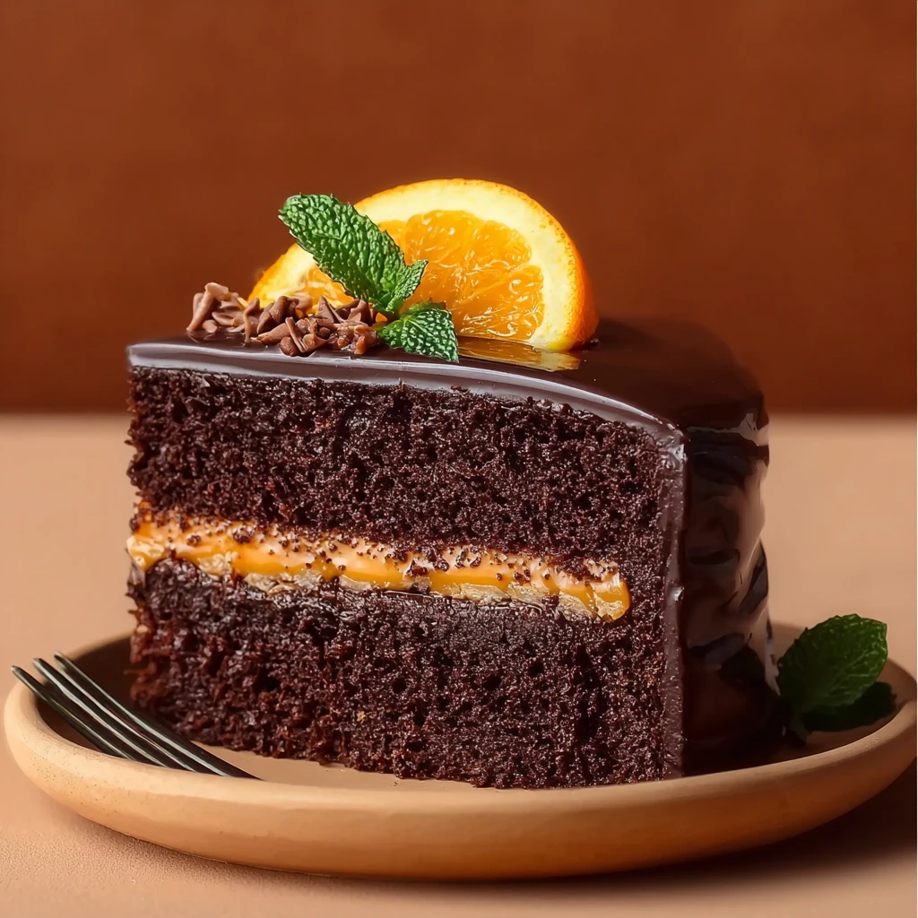 Chocolate Orange Punchcake