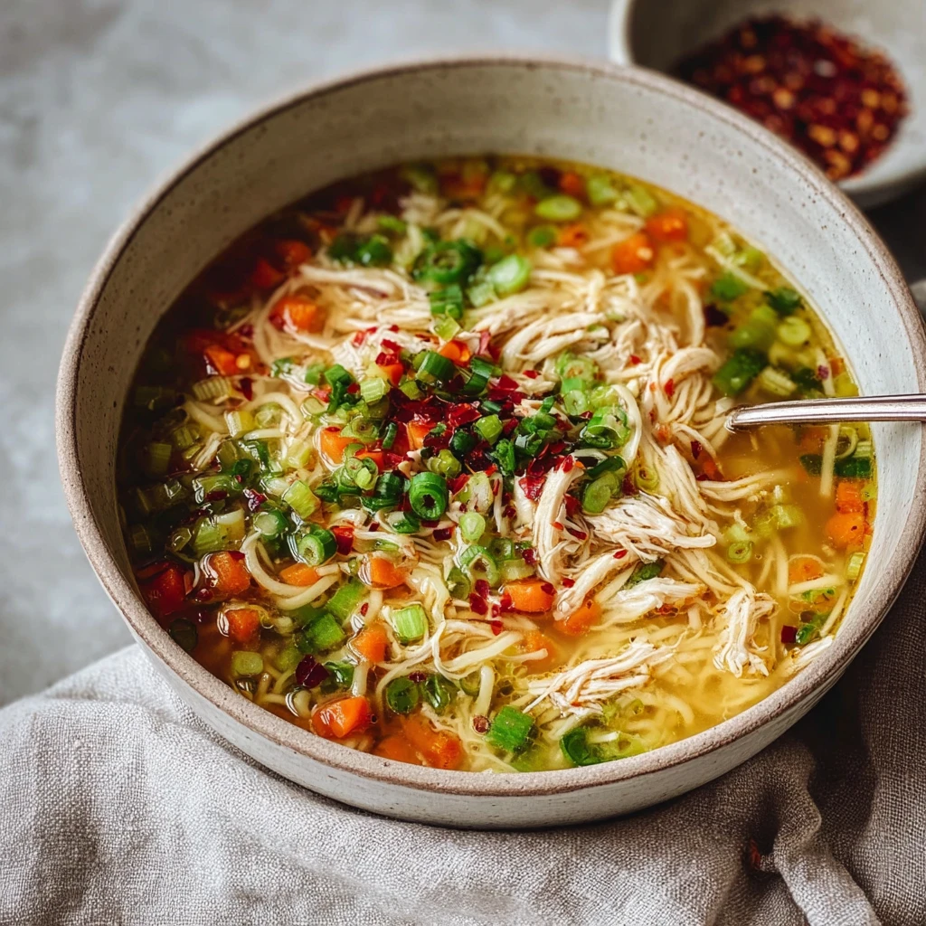 Classic Ginger Garlic Chicken Noodle Soup: My Go-To Cozy Bowl