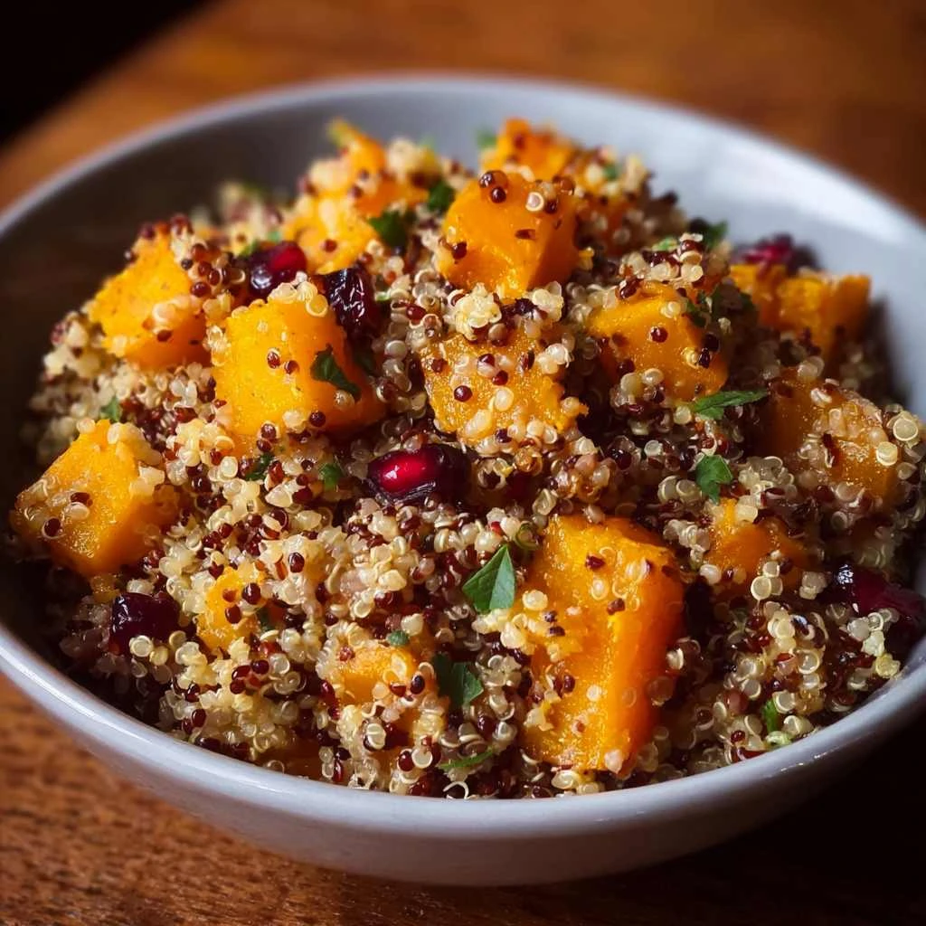 Cozy Quinoa Butternut Squash