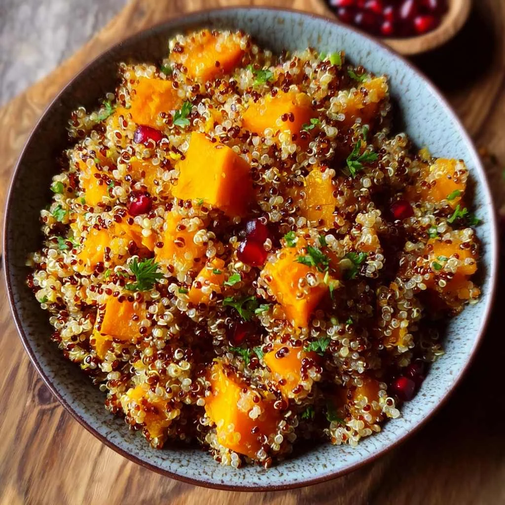 Cozy Quinoa Butternut Squash