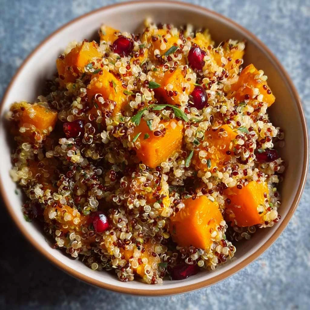 Cozy Quinoa Butternut Squash