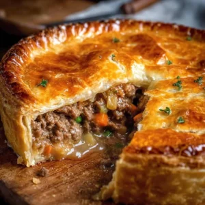 Cozy Savory Beef Pie Dinner