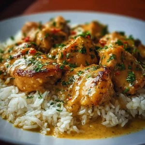 Cozy Smothered Chicken Rice