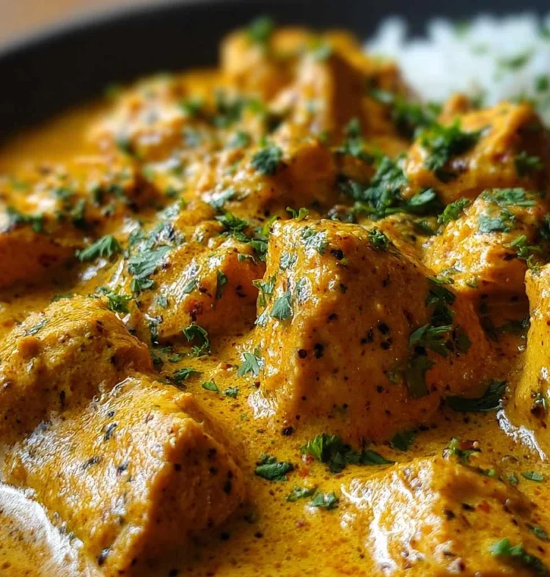 Creamy Homemade Chicken Korma Perfect Flatbread Rice