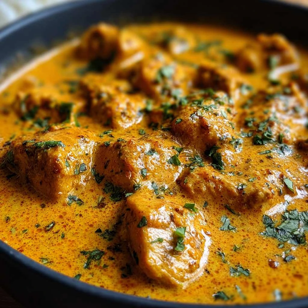 Creamy Homemade Chicken Korma Perfect Flatbread Rice
