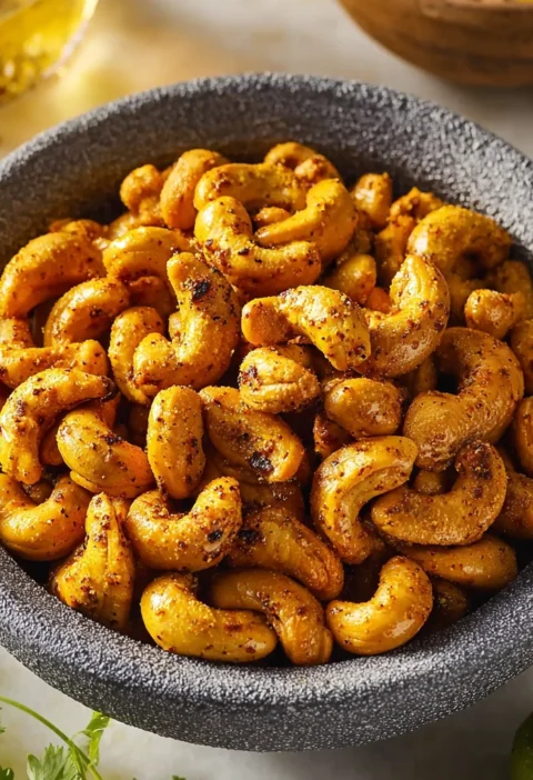 Curried Cashews Your New Favorite Crunchy Snack
