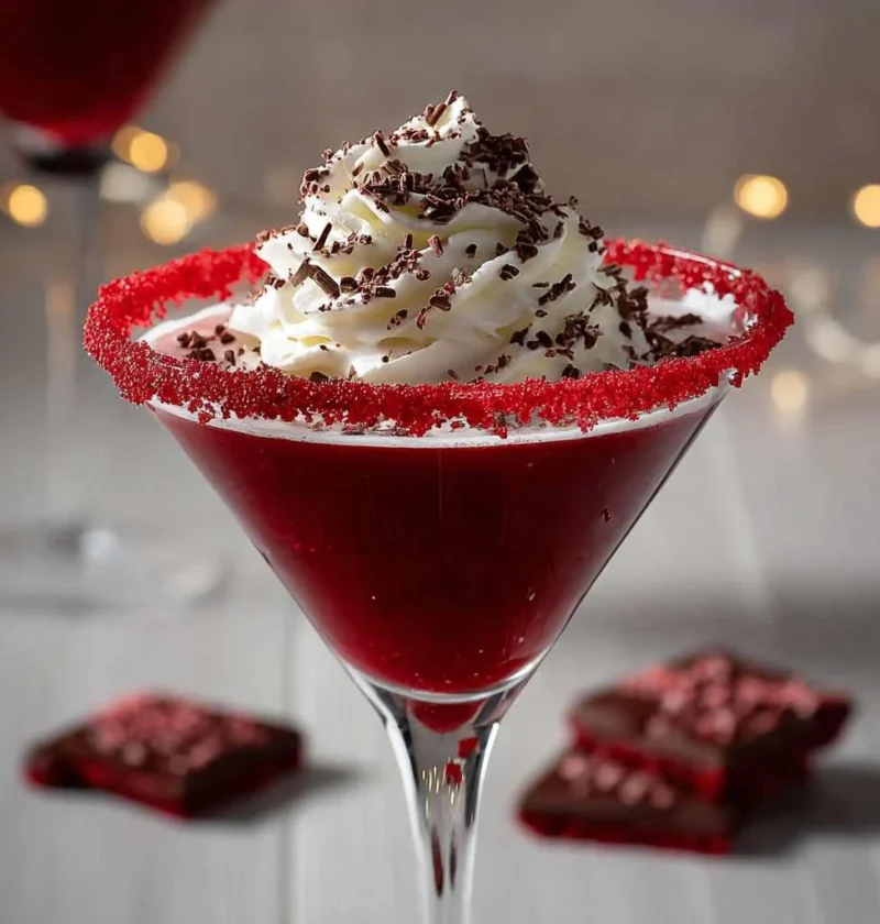 Decadent Red Velvet Martini Recipe Your Next Celebration