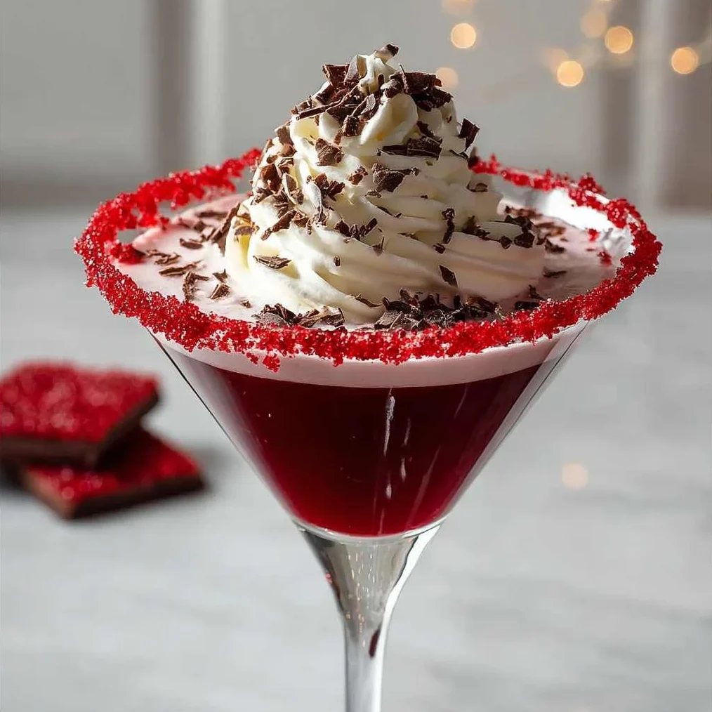 Decadent Red Velvet Martini Recipe Your Next Celebration