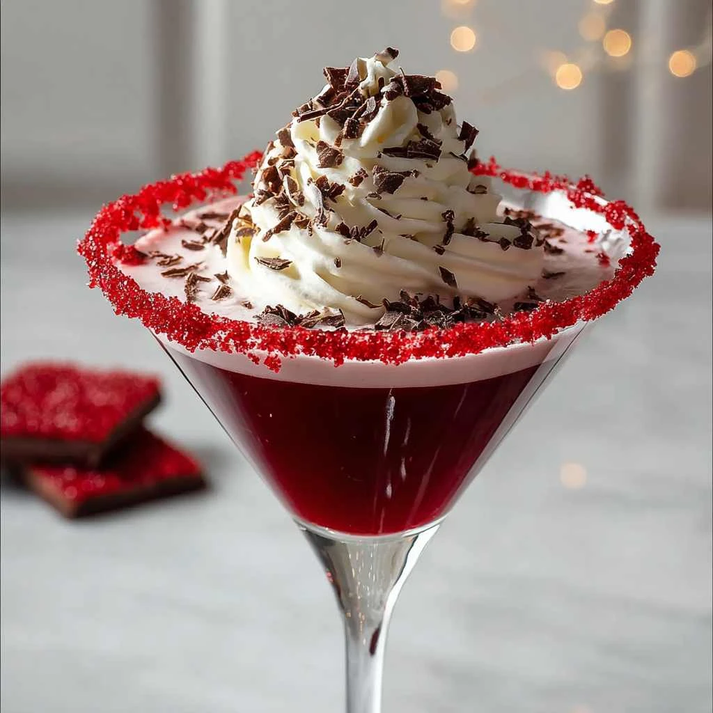 Decadent Red Velvet Martini Recipe Your Next Celebration