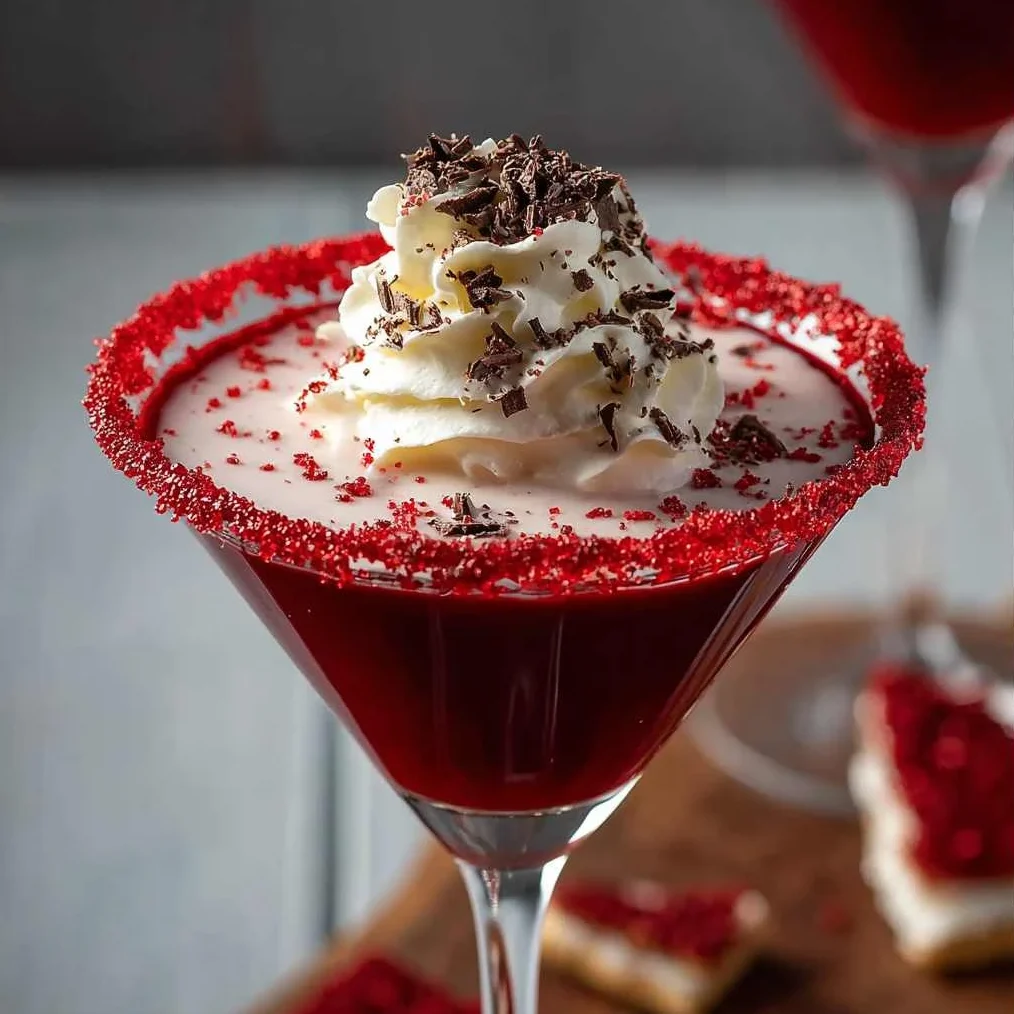 Decadent Red Velvet Martini Recipe Your Next Celebration