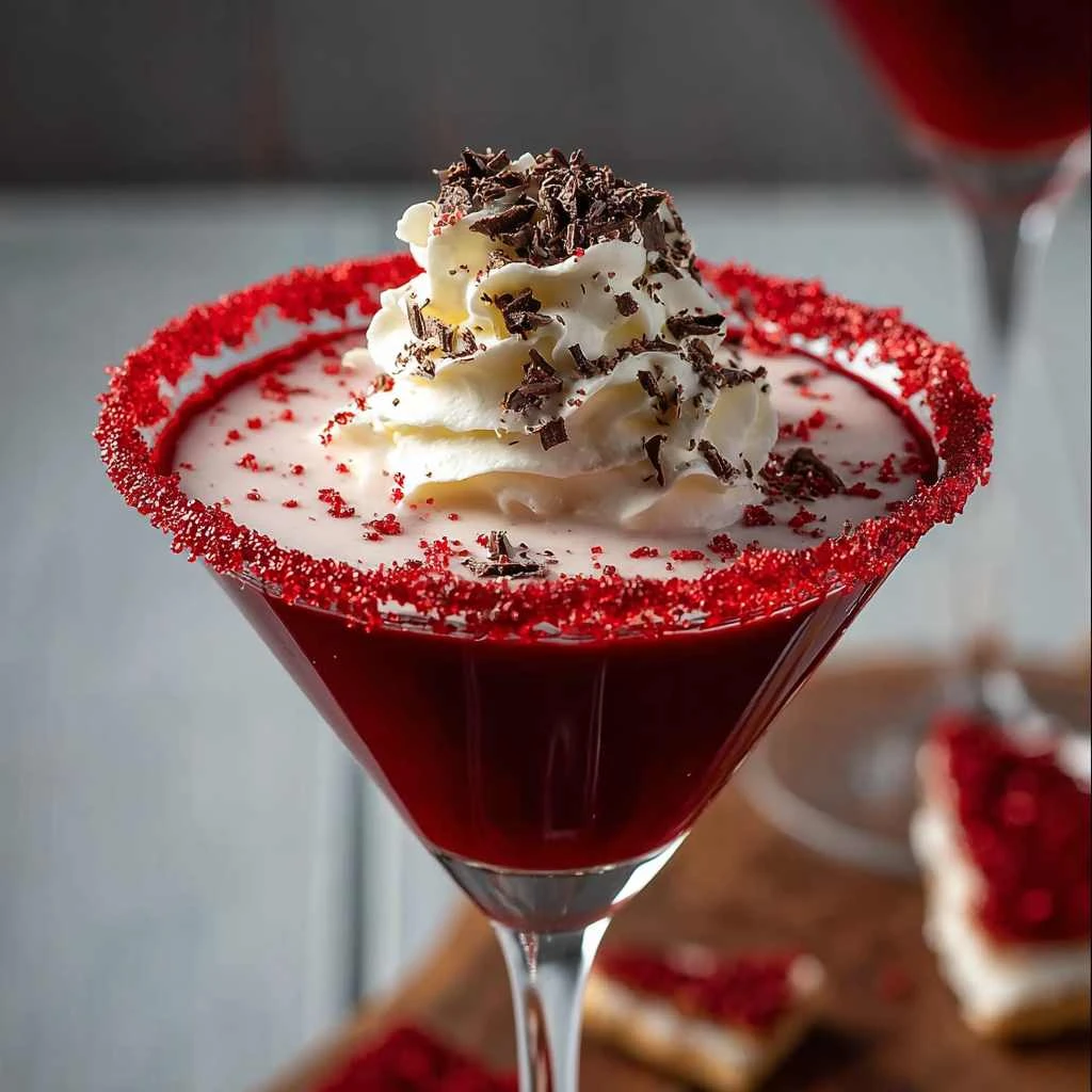 Decadent Red Velvet Martini Recipe Your Next Celebration