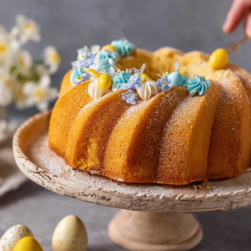 Easter Lemon Bundt Cake Moist Spring Favorite