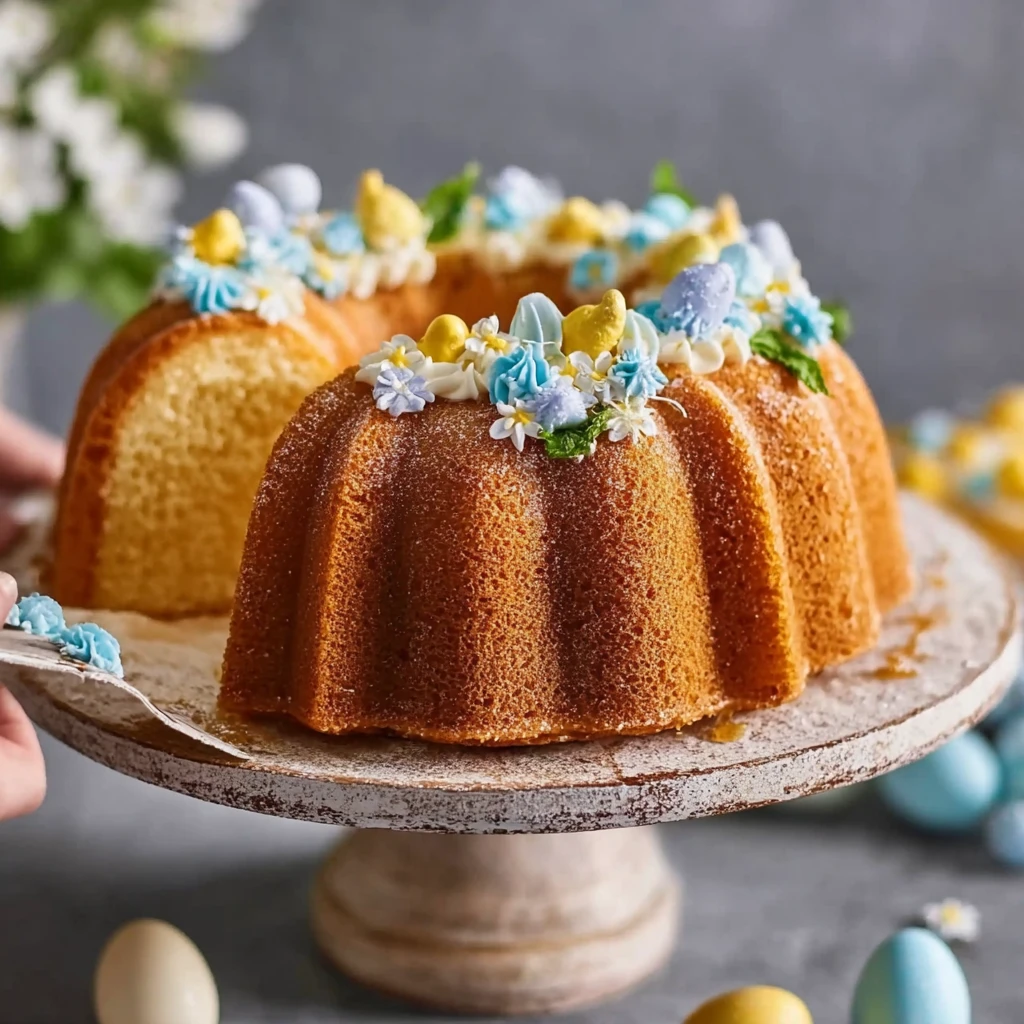 Easter Lemon Bundt Cake Moist Spring Favorite