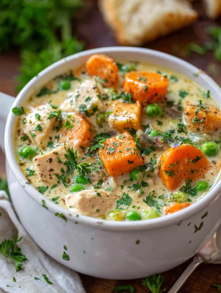 Easy Chicken Pot Pie Soup Recipe for Cozy Home Cooking