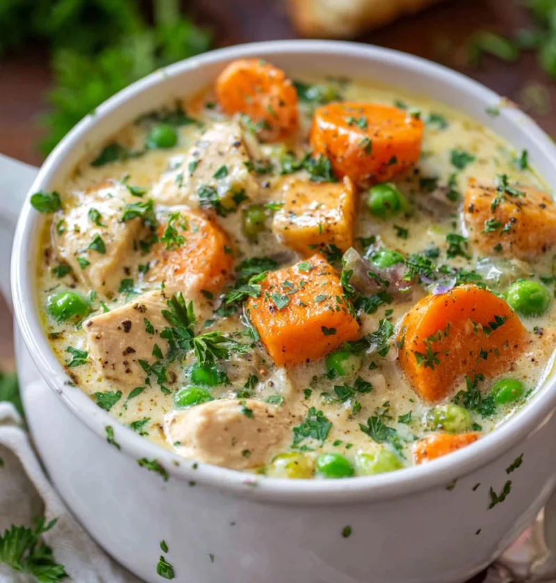 Chicken Pot Pie Soup Recipe Cozy Home Cooking