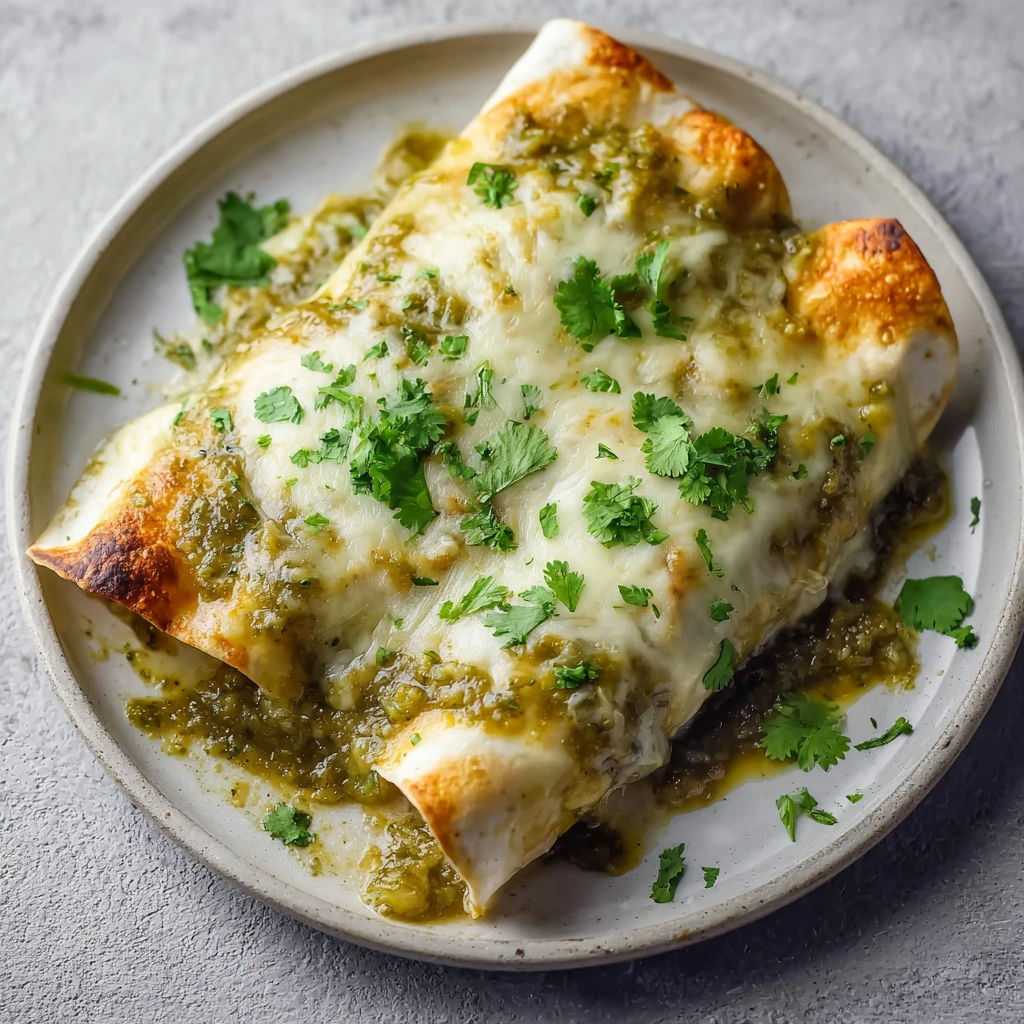 Easy Make-Ahead Green Chili Burritos Freezer Meal Prep