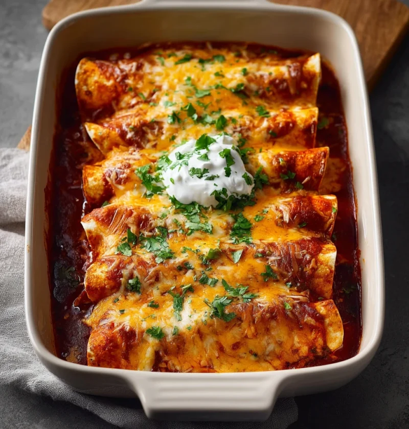 Makeahead Chicken Enchiladas Freezer Meal Prep