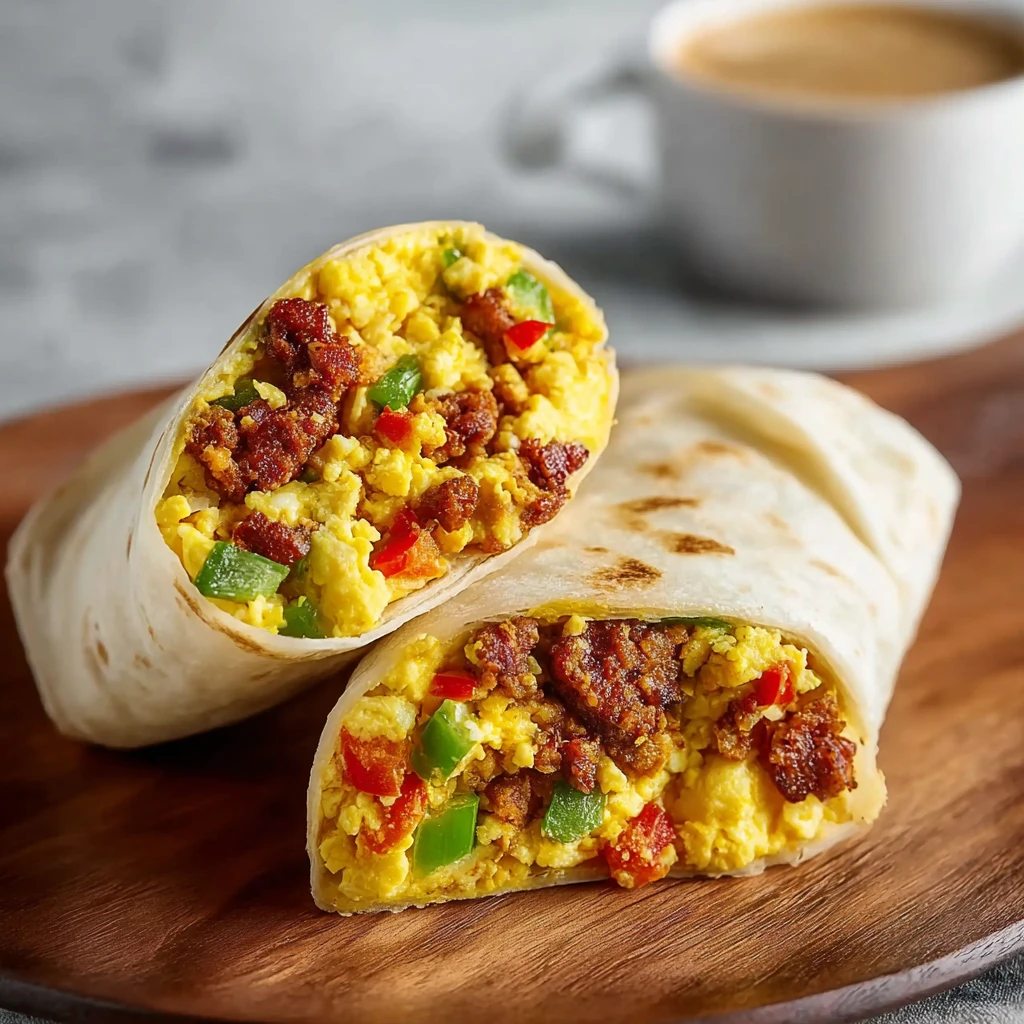 Easy Make-Ahead Breakfast Burritos Freezer Meal Prep