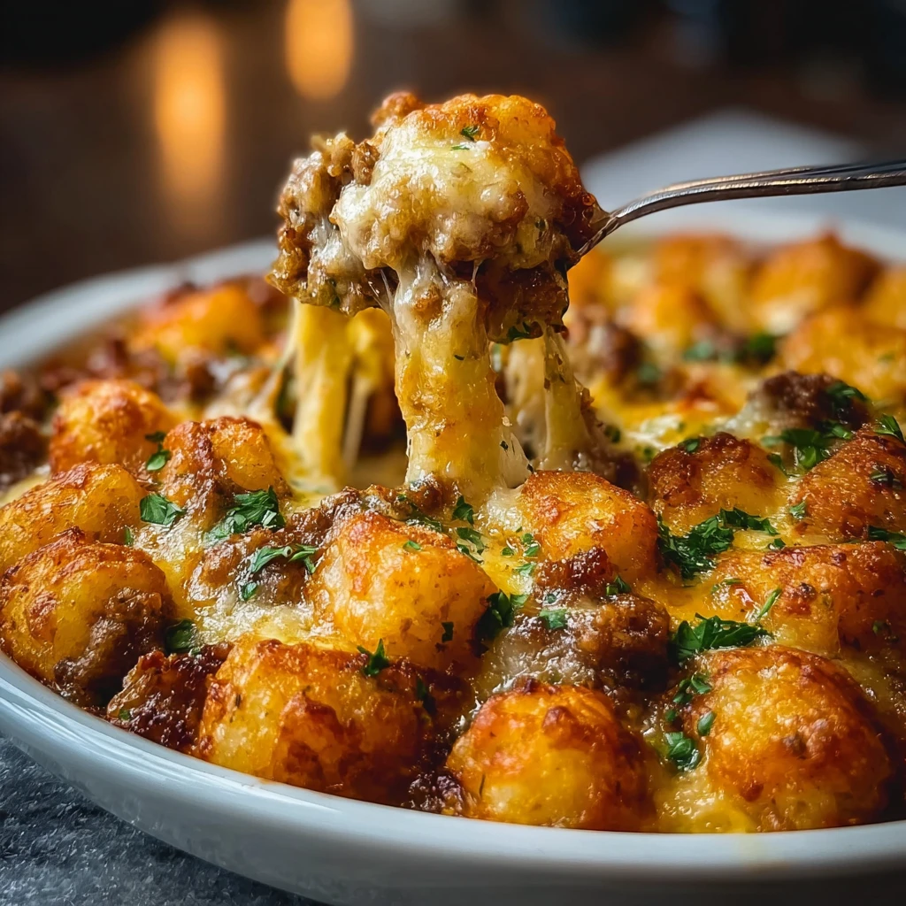 Easy Tater Tot Casserole