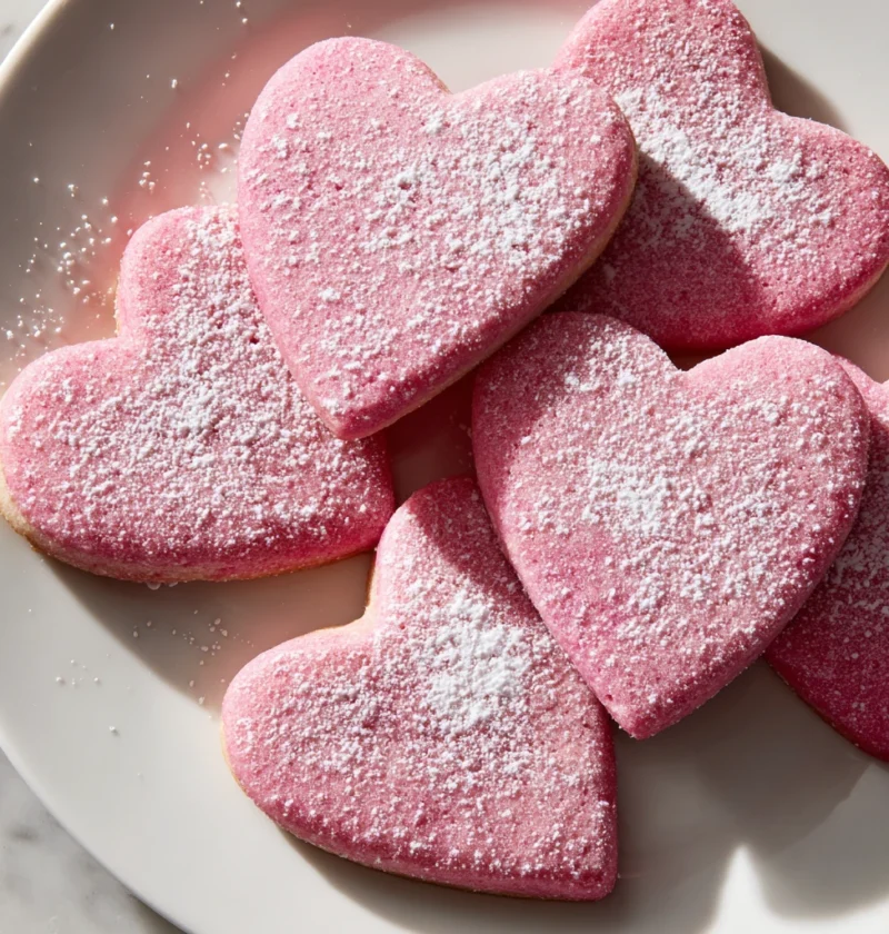 Fast Valentines Sugar Cookies