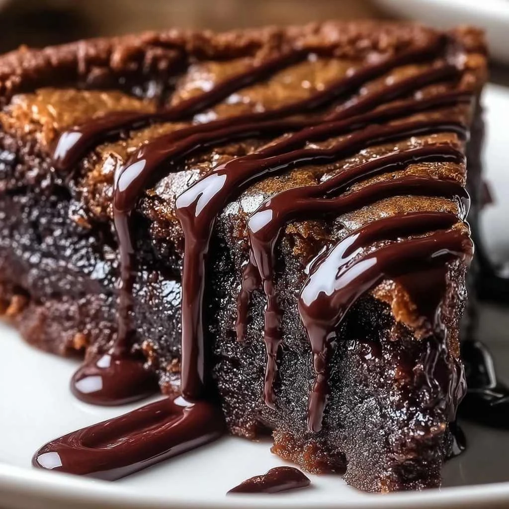 Gooey Brownie Pie Fudgy Recipe