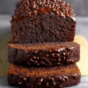 Healthy Chocolate Banana Bread