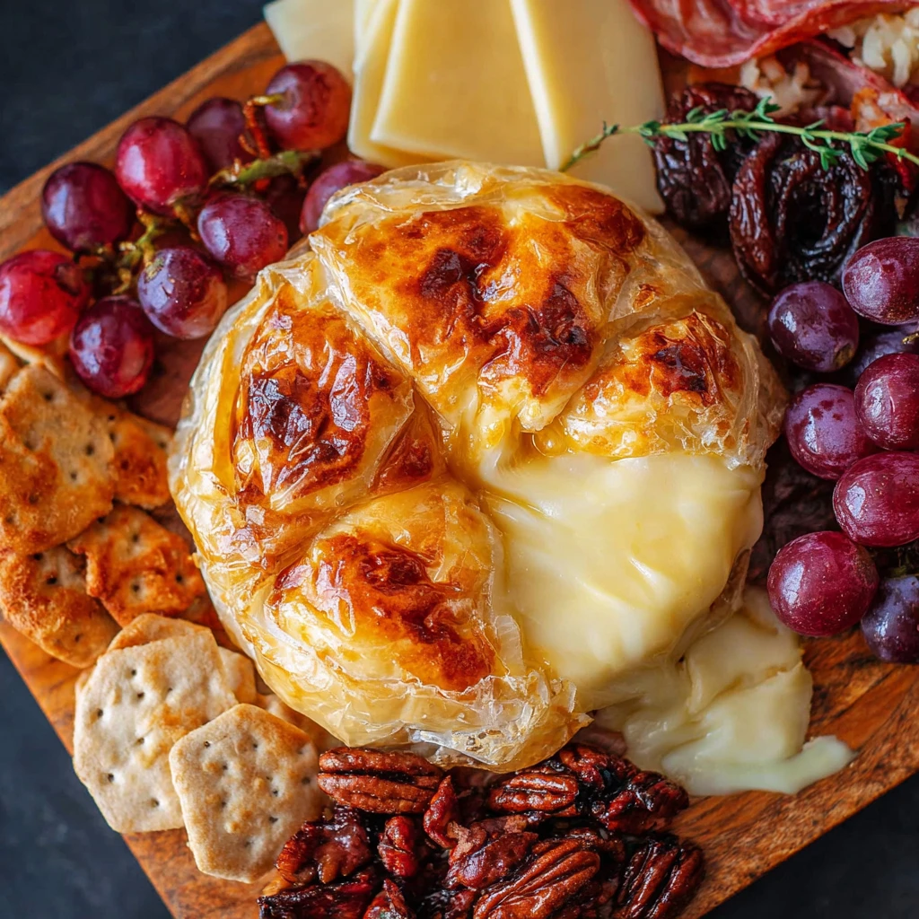 Honey Baked Brie in Puff Pastry