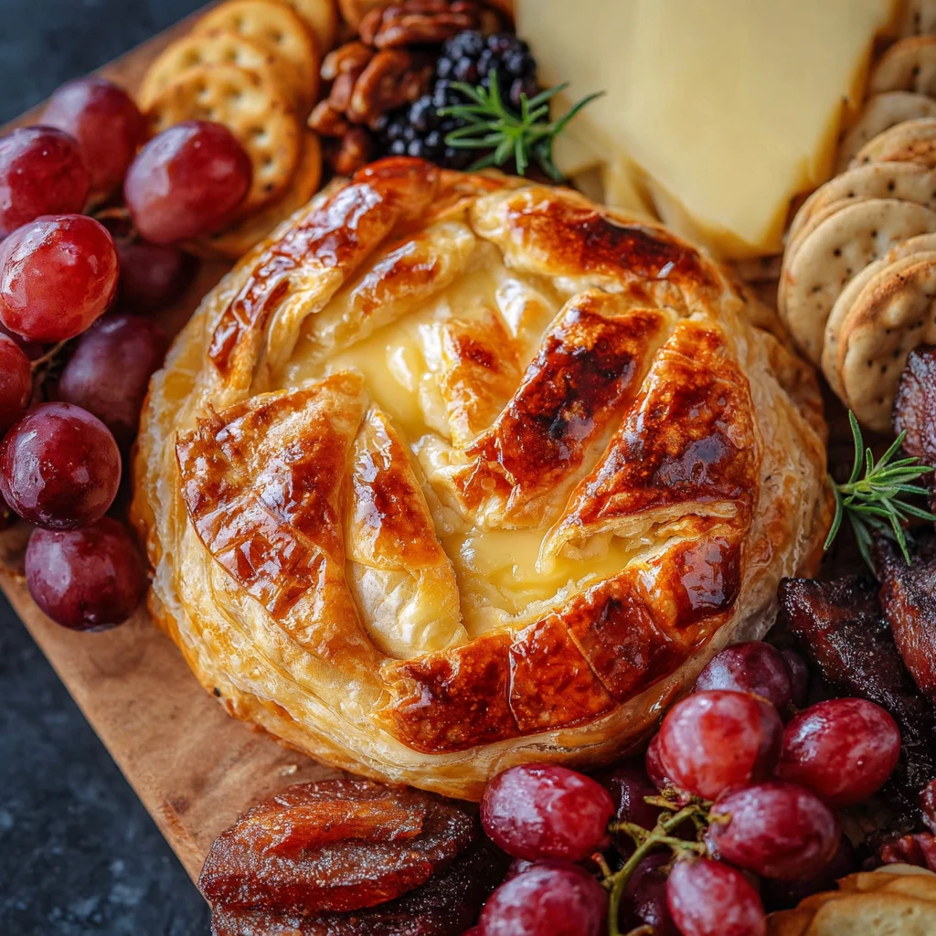 Honey Baked Brie Puff Pastry