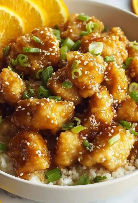 Keto Orange Chicken