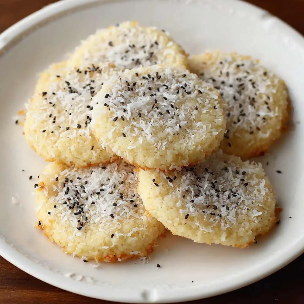 Lemon Coconut Sugar Cookies