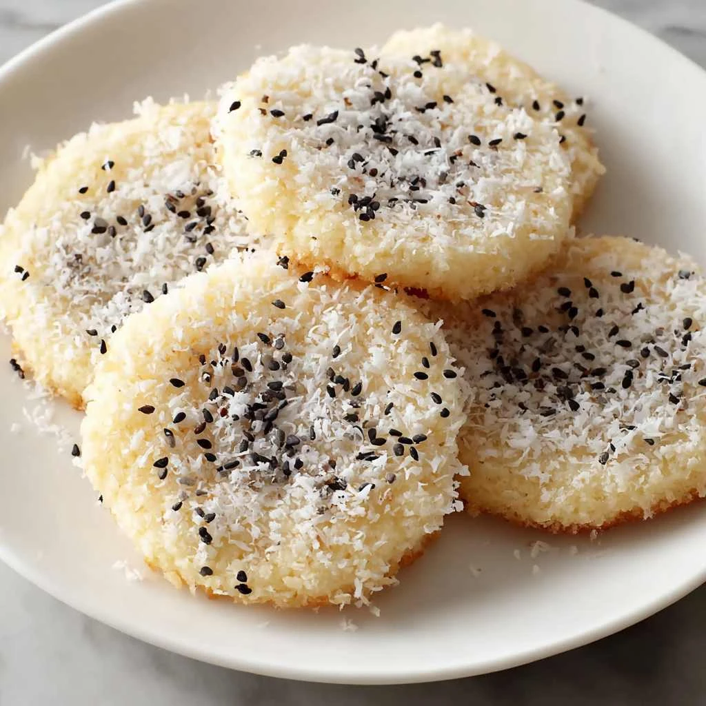 Lemon Coconut Sugar Cookies