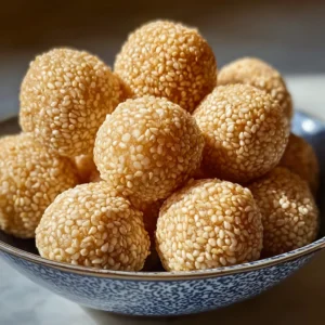 Make Authentic Sesame Balls at Home – Crispy and Chewy Delight