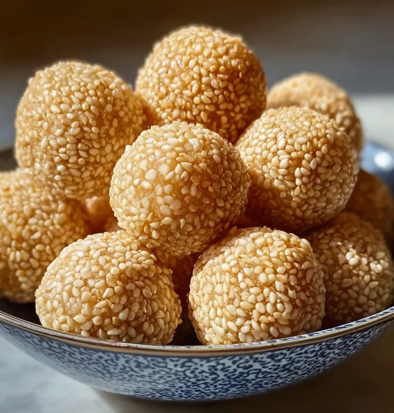 Make Authentic Sesame Balls Home Crispy Chewy Delight