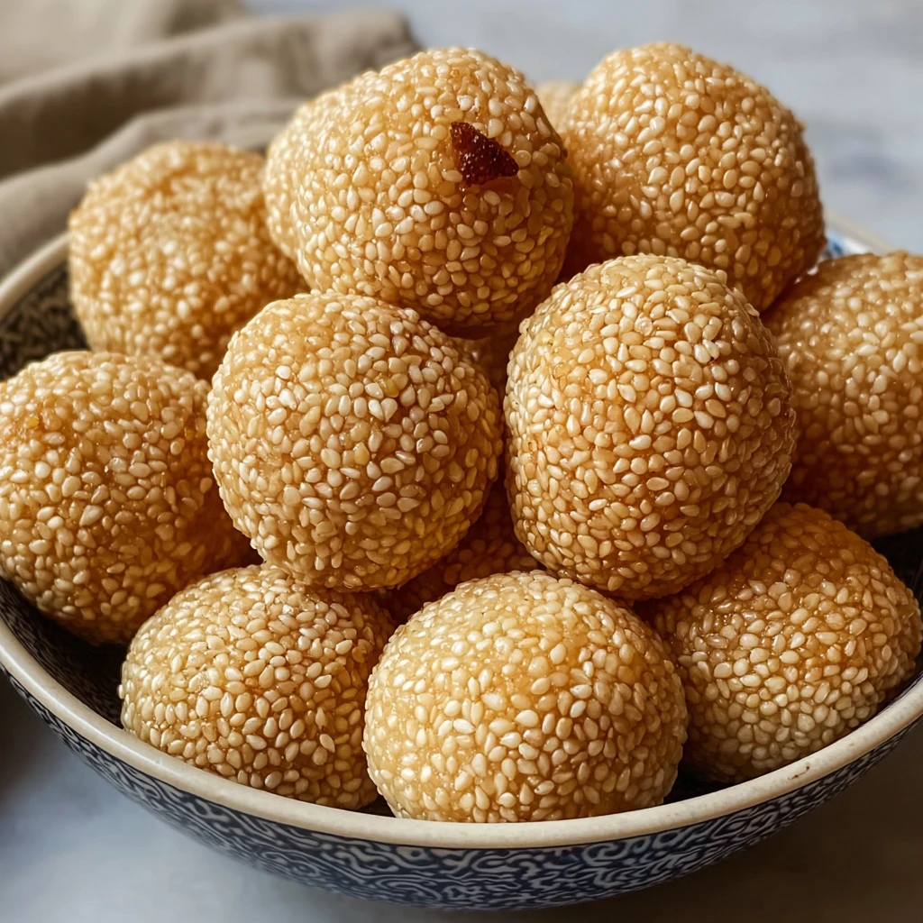 Make Authentic Sesame Balls Home Crispy Chewy Delight