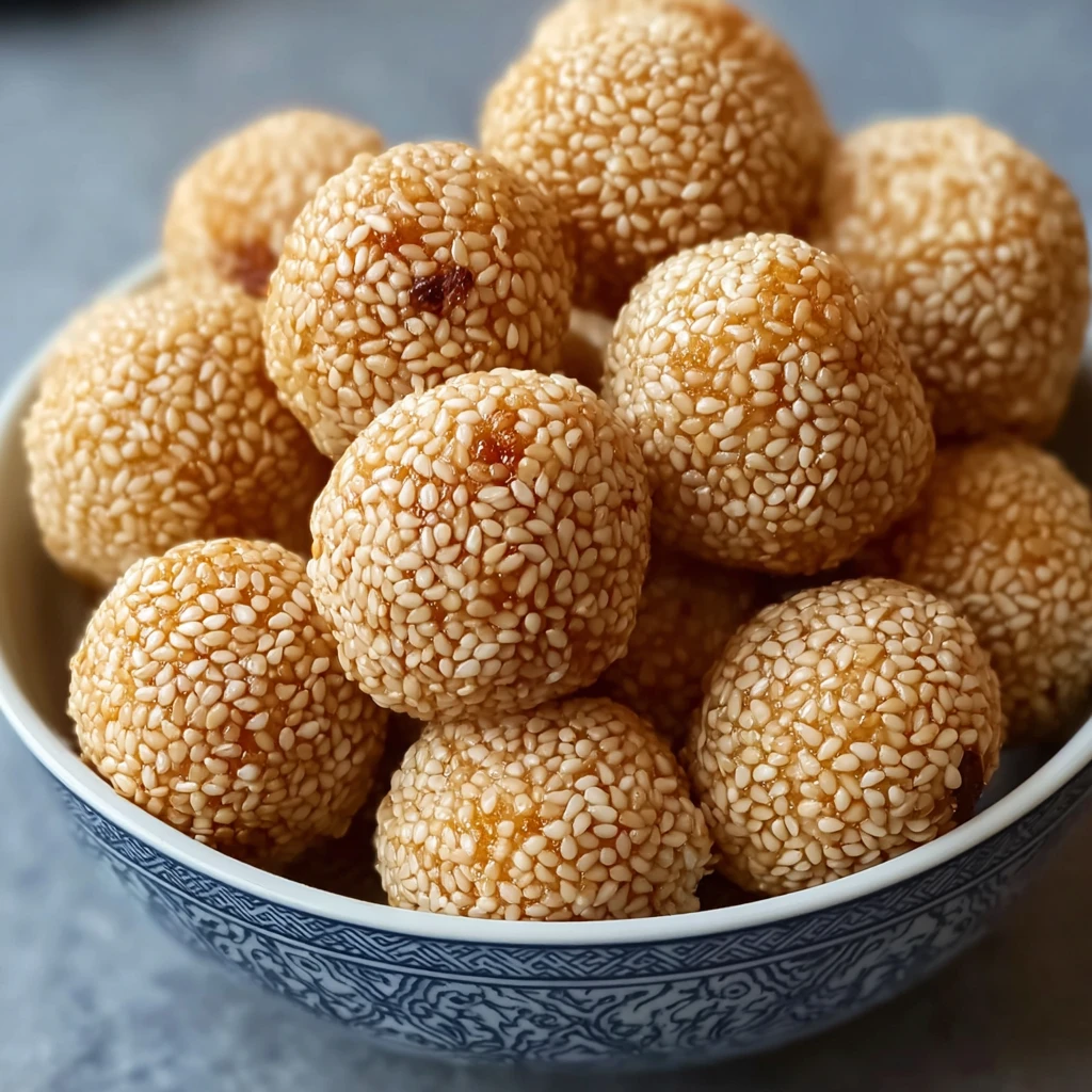 Make Authentic Sesame Balls Home Crispy Chewy Delight